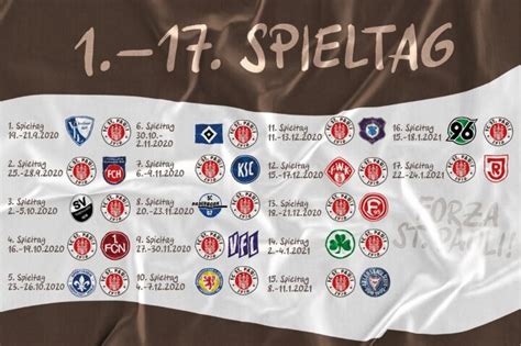 2 bundesliga st pauli spielplan